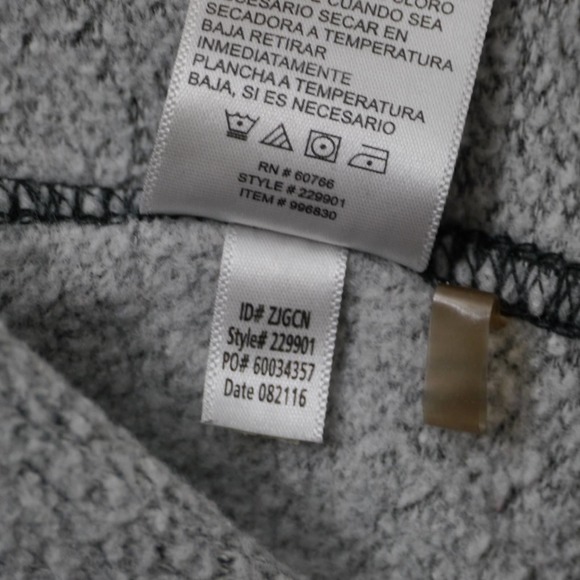 Tommy Bahama Gray Knit Cotton Blend Long Sleeve/ Sweater Size M - Picture 12 of 12